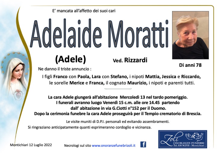 Al momento stai visualizzando Adelaide Moratti